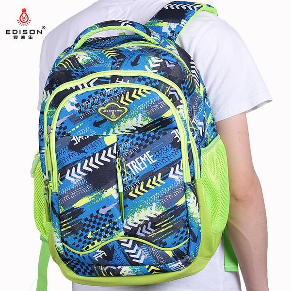 

backpack edison school bags ultra light breathable men's personality fashion casual sports large capacity