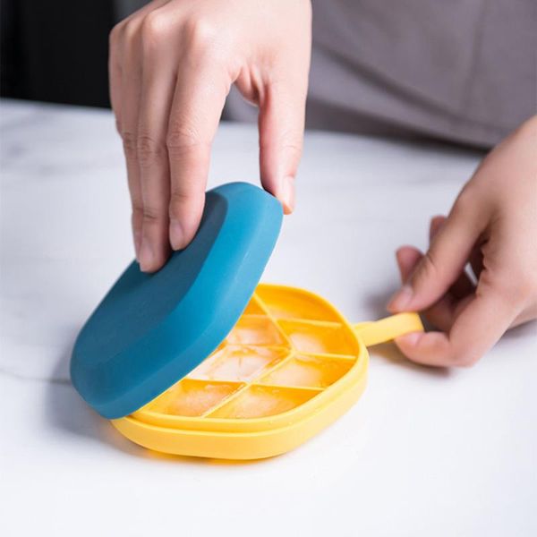

kitchen storage & organization household creative hexagonal ice cube mold refrigerator box diy make tray homemade