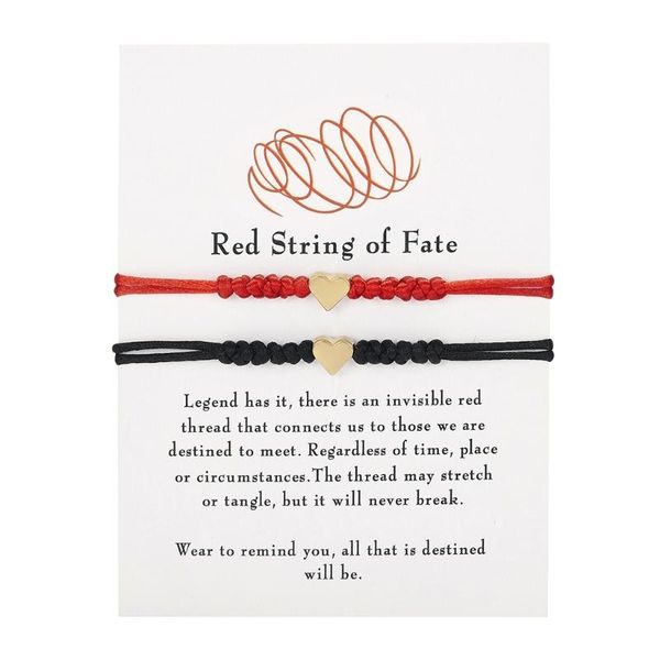 

charm bracelets 7 knots red rope bracelet male female youth friendship good luck amulet c7ae, Golden;silver