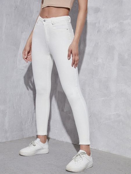 

slant pocket skinny jeans e7ae#, Blue