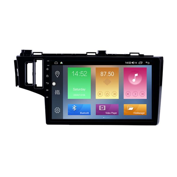 Auto DVD Android 10 Multimedia GPS Radio Stereo MP3 Player für Honda Fit 2013-2015 LHD Auto Head Unit mit Bt Wifi