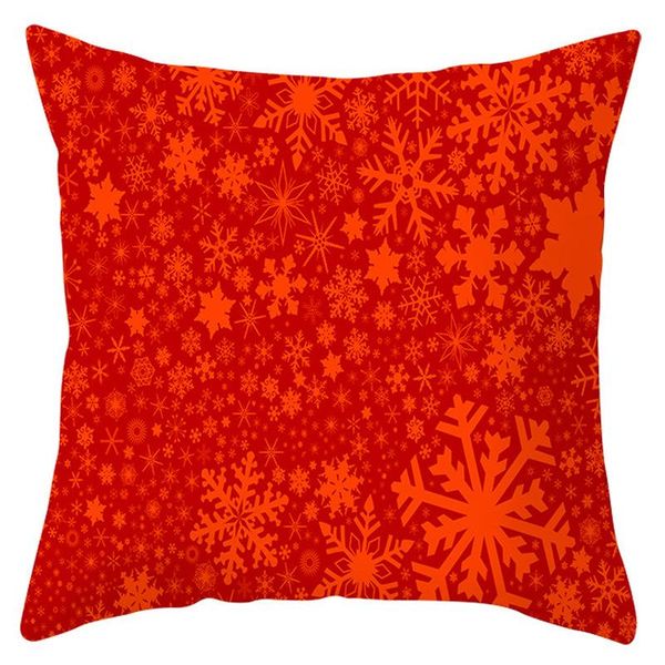 

cushion/decorative pillow christmas decoration cushion cover cartoon santa claus printing case party ball