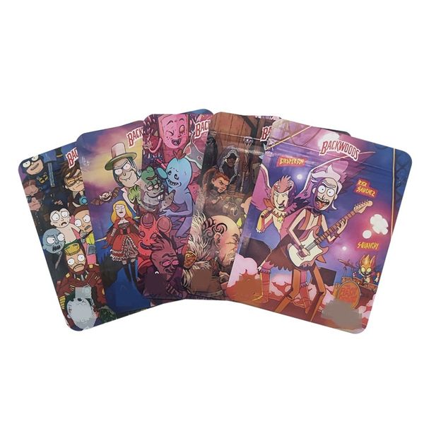 

custom printed mylar plastic packaging bag resealable zipper snack edible packing smell proof baggie for dry flower herb runtz edibles
