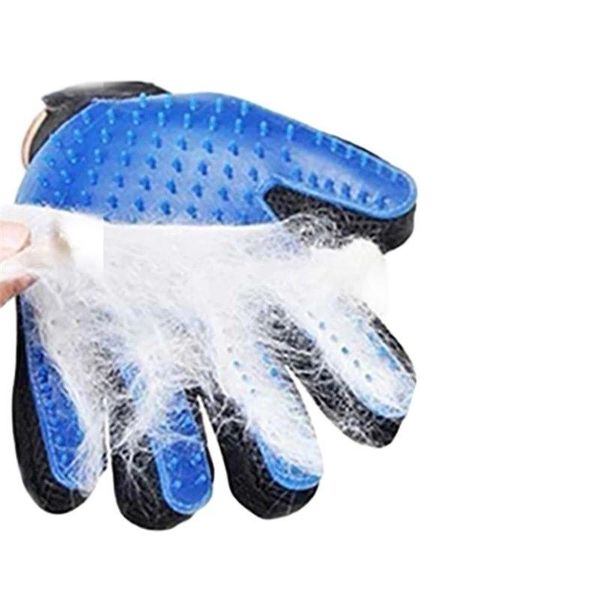 

dog pet grooming glove silicone cats brush comb deshedding hair gloves dogs bath cleaning supplies animal combs cute