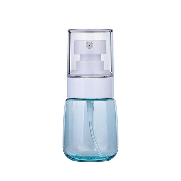 Vorratsflaschen Gläser 30 ml Feinnebel-Sprühflasche Nachfüllbarer Reise-Klarbehälter Kunststoff Leerer Make-up-Wassersprüher mit Luftpresspumpe
