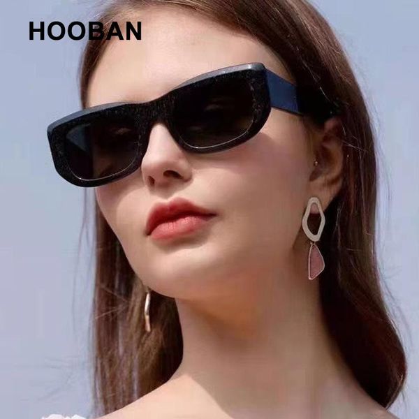 

sunglasses hooban brand designer oversize women men classic big plastic sun glasses for ladies fashion black driving eyeglasses, White;black