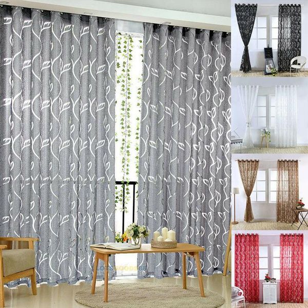 

curtain & drapes window embroidered sheer for kitchen living room curtains