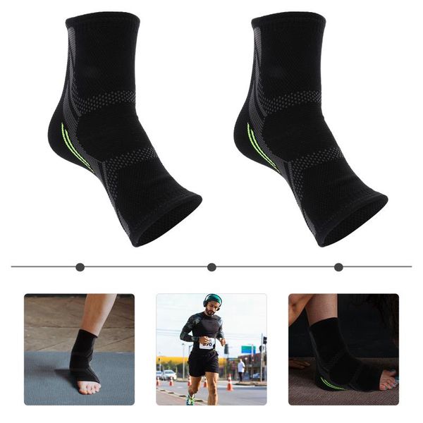 

ankle support 1 pair professional brace anti-sprain protective gears, Blue;black