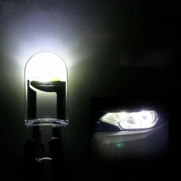 

emergency lights sidelight cob led t10 501 white xenon w5w 10x accessories bulbs