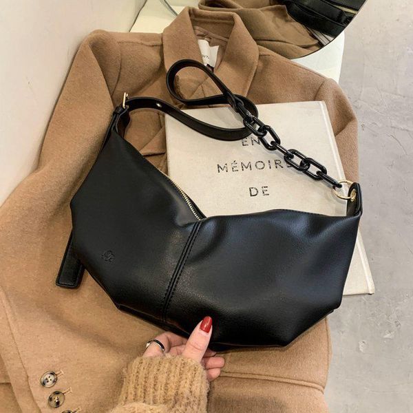 

evening bags 2021 women's handbag designer retro messenger bag high texture soft leather shoulder fashion underarm