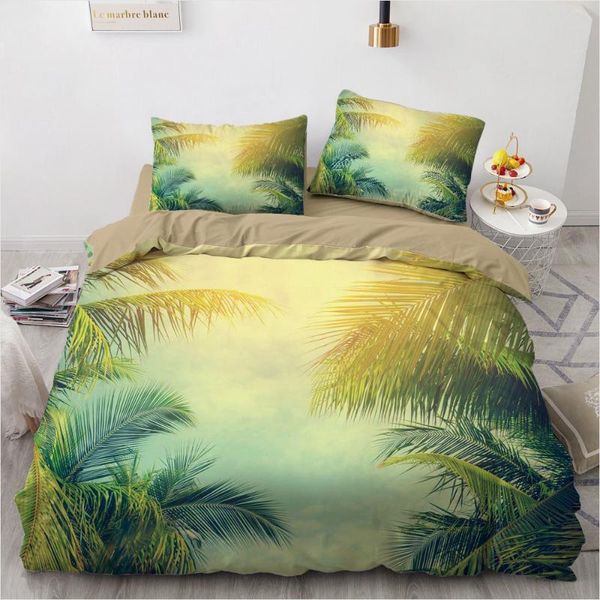 

bedding sets bed linen euro/double/family sets/king bedspread for home duvet cover goods and comfort landscape tree