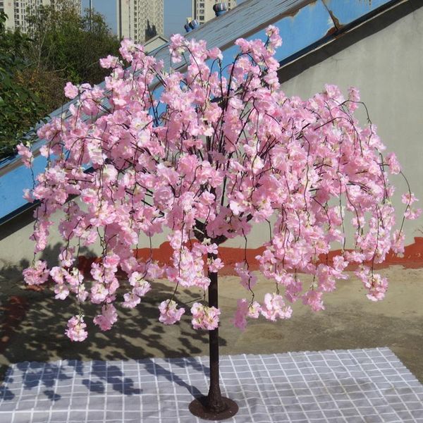 

decorative flowers & wreaths height 4.92 feet wedding artificial tree trunk simulation wisteria cherry blossoms flower for party birthday