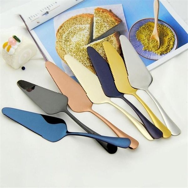 

baking & pastry tools 1pc stainless steel cake shovel knife pie pizza cheese server divider knives