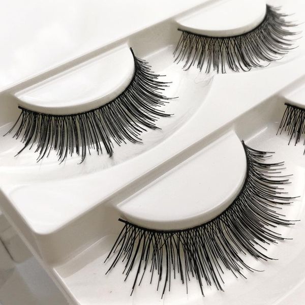

false eyelashes shidi shangpin fake cross strip lashes natural long soft hair 5 pairs eye beauty eyes makeup