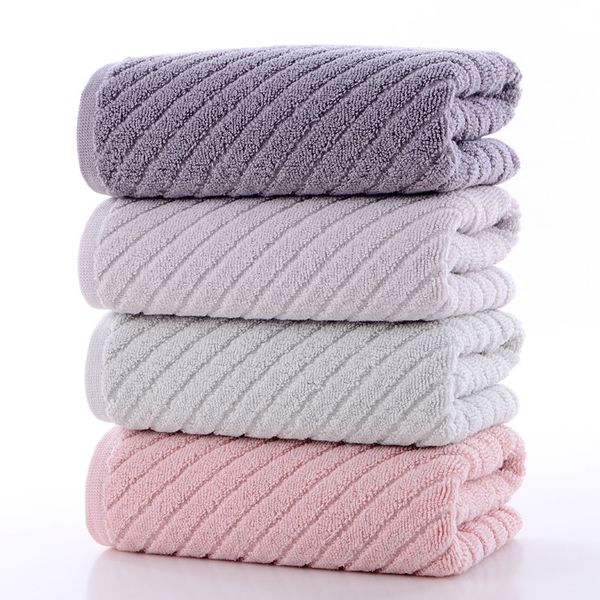 

twill plain cotton towel creative welfare gift soft absorbent couple face el