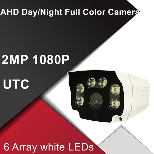 

cameras ahd 1080p 2mp full color day and night analog high definition surveillance camera cctv security indoor/outdoor