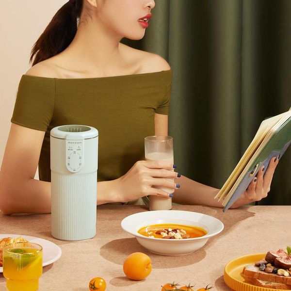 

blender mini soymilk maker food multifunction rice paste juice mixer 300ml 1-2 person soy milk machine