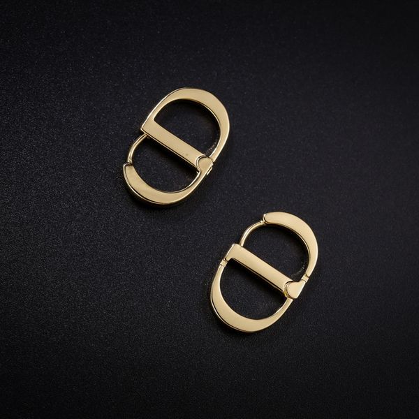 

design jewelry fashion new letter earrings for women, Golden
