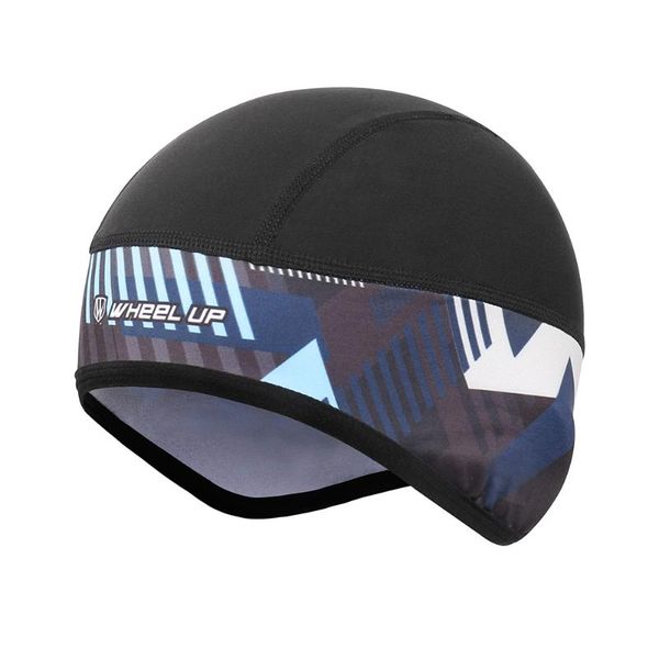 

men women mtb bike cycling headwear winter hat fleece windproof motorcycle climbing ski warm cap caps & masks, Black