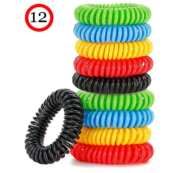 

charm bracelets 12pcs colorful decorative wristband wrist hair band bracelet camping elastic bands for girls kid headband decorations, Golden;silver