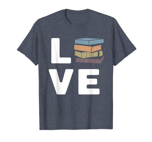 

'love books' cool world book day reading book shirt t-shirt, White;black