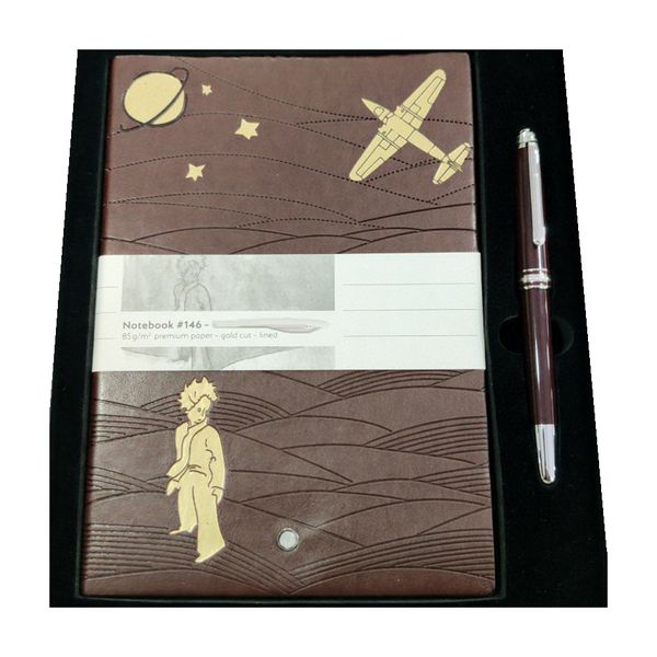 

yamalang luxury signature pen with matching notebook and original box classic brown roller ball pens resin material smooth writing