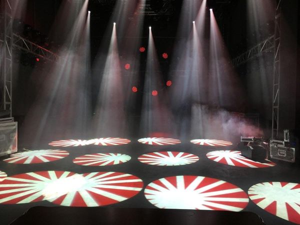 

effects 4lot 300w led spot moving head light stage lyre