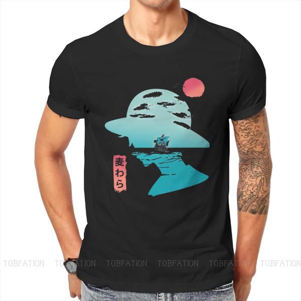

women's t-shirt good day to sail fashion tshirts one piece luffy chopper zoro nami usopp straw hat men graphic pure cotton streetwear t, White
