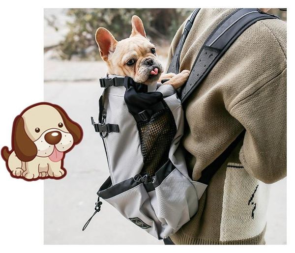 

leisure large-capacity travel bag multifunctional men/women backpack pet strap