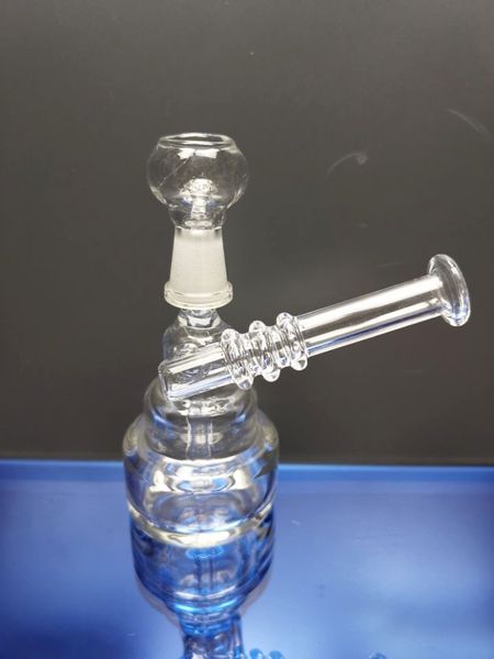 Mini Dab Rigs Torta Bicchiere di vetro Olio Gorgogliatore Fumo di vetro Pipa ad acqua Bong di acqua di vetro inebriante sestshop