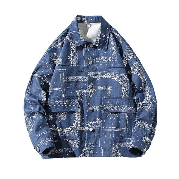

men's jackets mens harajuku vintage color patchwork coats streetwear hip hop casual cotton outwear, Black;brown