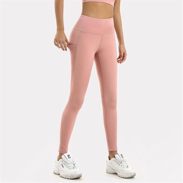 

yoga outfits pink booty leggings mesh colorvalue legging high waist gym with pocket push up leggins sport women fitness activewear, White;red