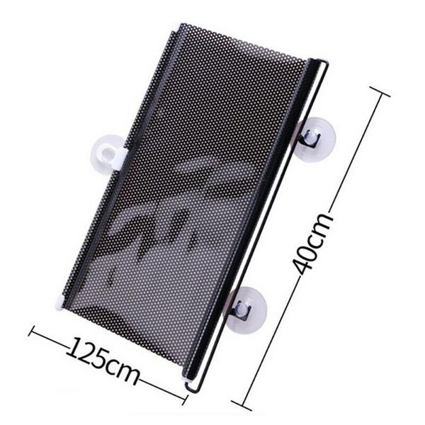 

40*125cm sun shade accessories auto black car cover protector rollback sunshade