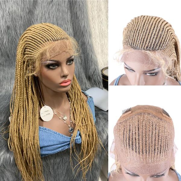 

synthetic wigs briaided lace front wig braids toocci african box braiding for black