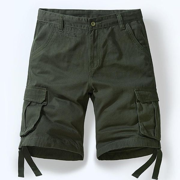 

men's shorts han edition tooling 5 minutes of pants in the summer fat bag fertilizer increased, White;black