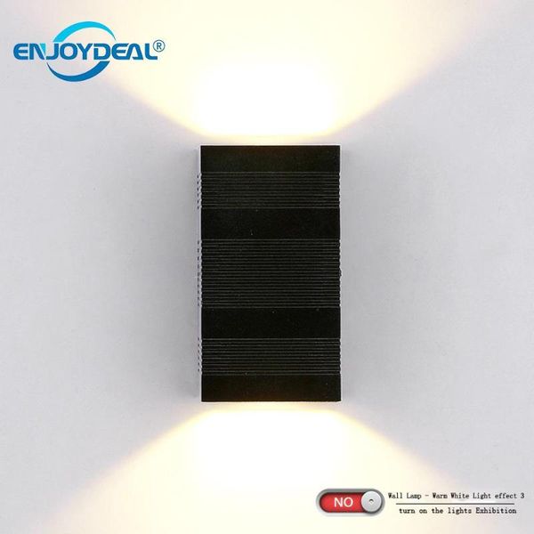 

wall lamp 6w led home decor aluminum corridor light bath front mirror aisle bedroom indoor ac 85-265v lamparas