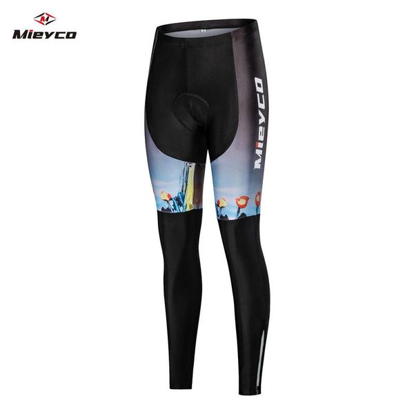 

racing pants mieyco spring autumn cycling with 3d gel pad tights mtb bike downhill bicycle trousers women, Black;blue
