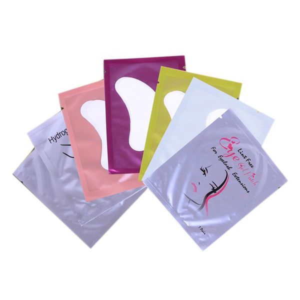 

eyelash curler 10pcs/set paper patches extension under tips gel grafted pad lash sticker makeup eye tool s5p9
