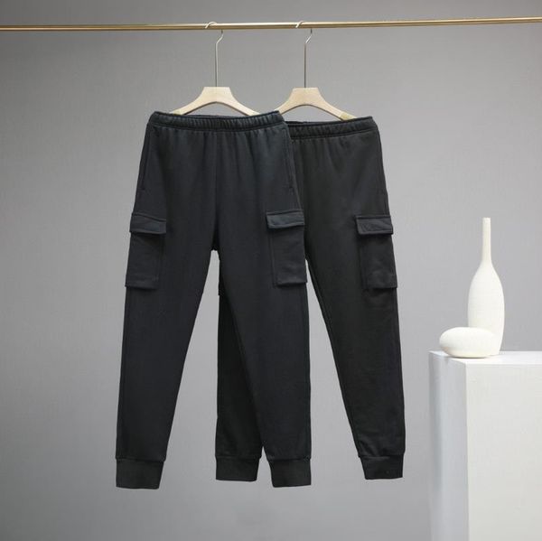 

dh4347 men's cargo pants space cotton black label joggersbottoms