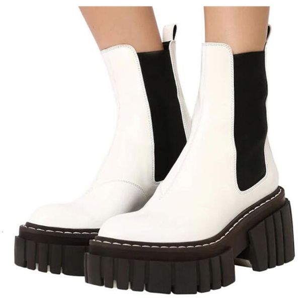 

boots dipsloot girls'heels, martin boots of legitimate black and white leather, thin -inch beak short heels xdd8