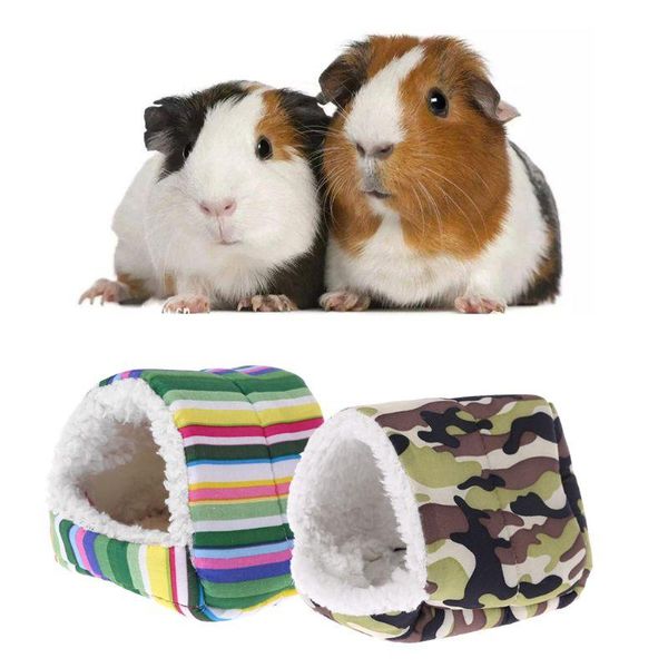 

small animal supplies 2021 fleece hamster cage guinea pig sleeping mat bed warm pad house pet