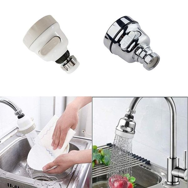 

kitchen faucets faucet pressurized water saver electroplating three adjustment universal rotation spatter proof head