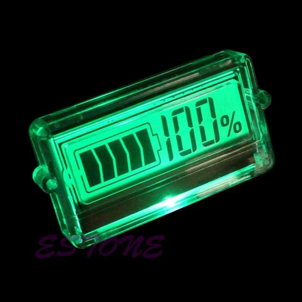

desk & table clocks battery capacity tester indicator 12v 24v 48v car lead-acid batteries lithium tool