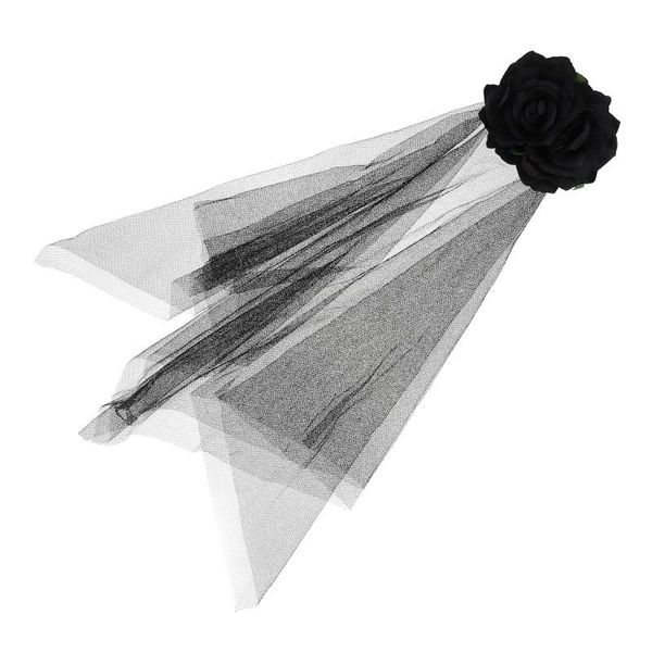 

hair clips 1pc party hairpin decorative costume veil flower decor
