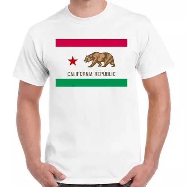 

cool california republic bear star state flag ideal gift t shirt 939, White;black