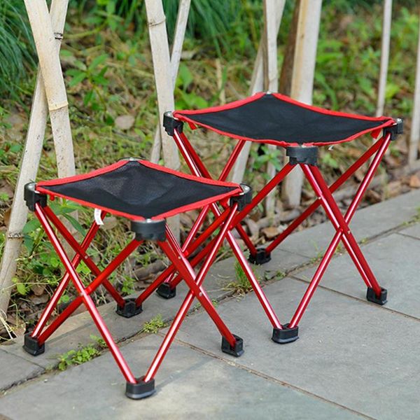 

fishing accessories outdoor chair mini portable foldable stool lightweight camping folding travel hiking picnic walking train