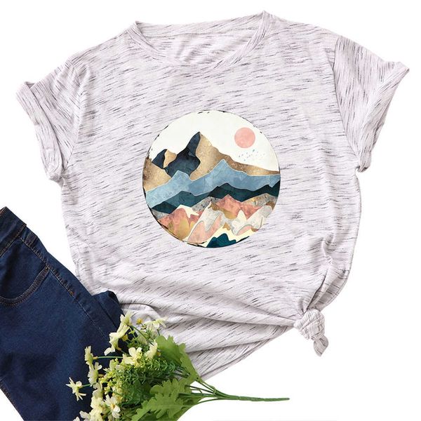 

s-5xl 100% cotton women t-shirt casual loose short sleeve ptinted summer fashion ladies tees w711 210526, White