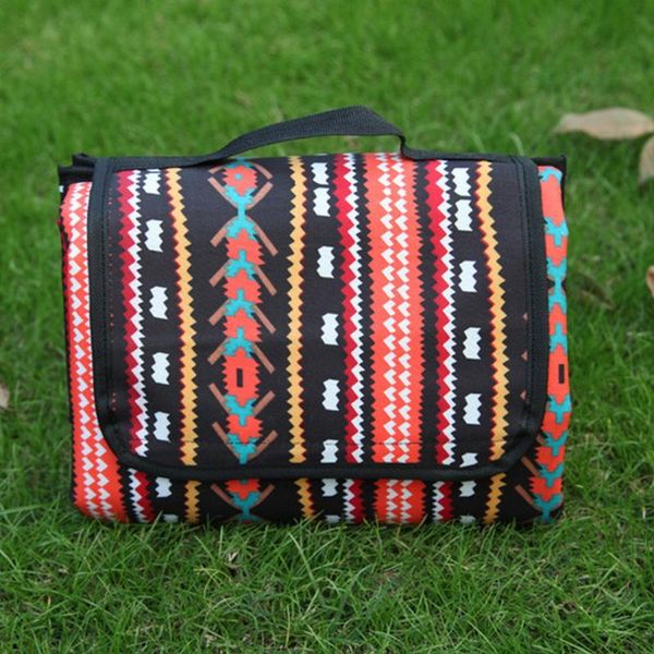 

portable pocket camping mat folding beach mattress baby climb outdoor space ultra thin hiking picnic blanket pads