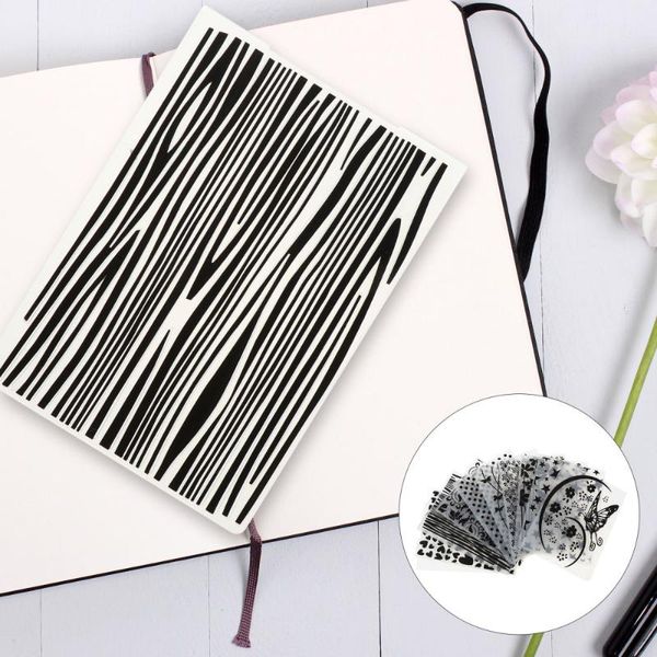 

10pcs template po decoration scrapbooking embossing folder craft tools