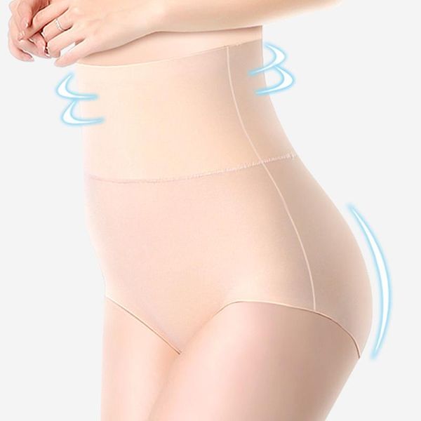

women's shapers high waist seamless underpants knickers body shaper slimming lingerie female hip lift underwear breathable panties ladi, Black;white